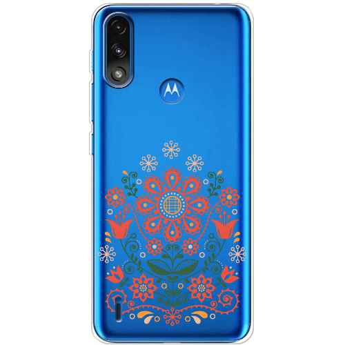 Чехол BoxFace Motorola E7 Power Ukrainian Ornament