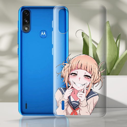 Чехол BoxFace Motorola E7 Power Himiko Toga Smile