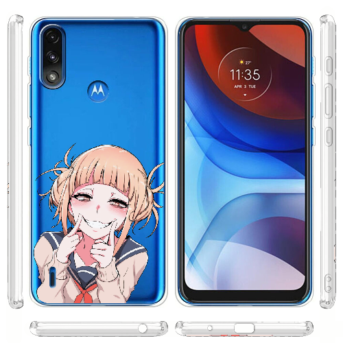 Чехол BoxFace Motorola E7 Power Himiko Toga Smile