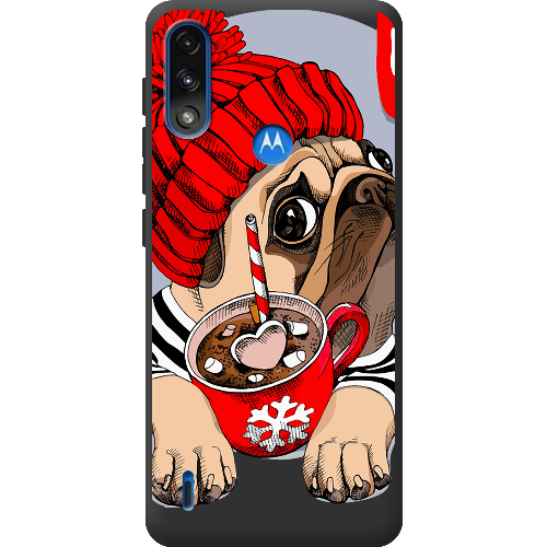 Чехол BoxFace Motorola E7 Power Winter Puggy