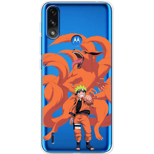 Чехол BoxFace Motorola E7 Power Naruto and Kurama