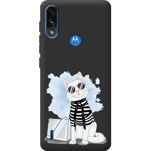 Чехол BoxFace Motorola E7 Power Кот Модник