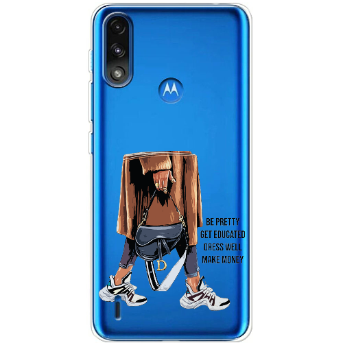 Чехол BoxFace Motorola E7 Power Мамины Наставления