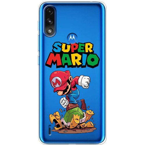 Чехол BoxFace Motorola E7 Power Super Mario