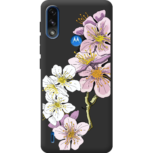 Чехол BoxFace Motorola E7 Power Cherry Blossom