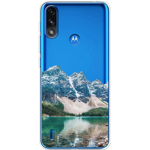 Чехол BoxFace Motorola E7 Power Blue Mountain