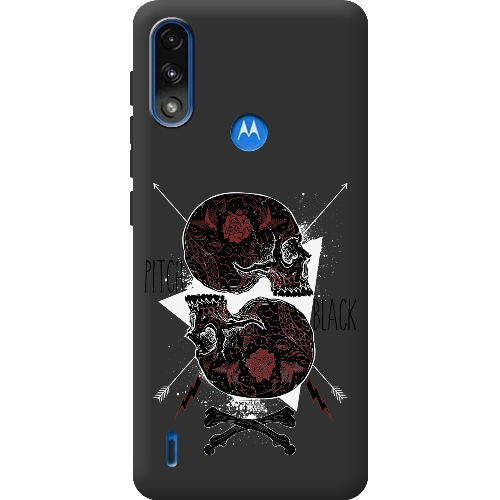 Чехол BoxFace Motorola E7 Power Pitch black