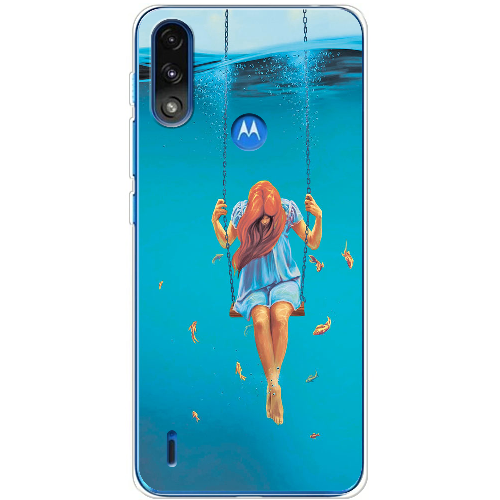 Чехол BoxFace Motorola E7 Power Girl In The Sea