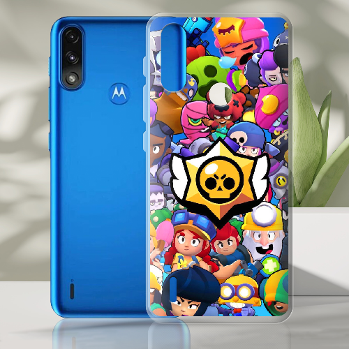 Чехол BoxFace Motorola E7 Power Brawl Stars