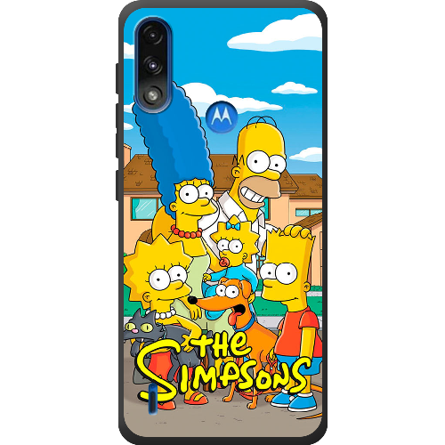 Чехол BoxFace Motorola E7 Power the simpsons