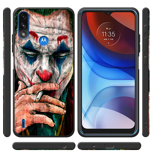 Чехол BoxFace Motorola E7 Power Joker Smoking