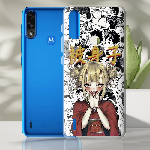 Чехол BoxFace Motorola E7 Power Himiko Toga - My Hero Academia