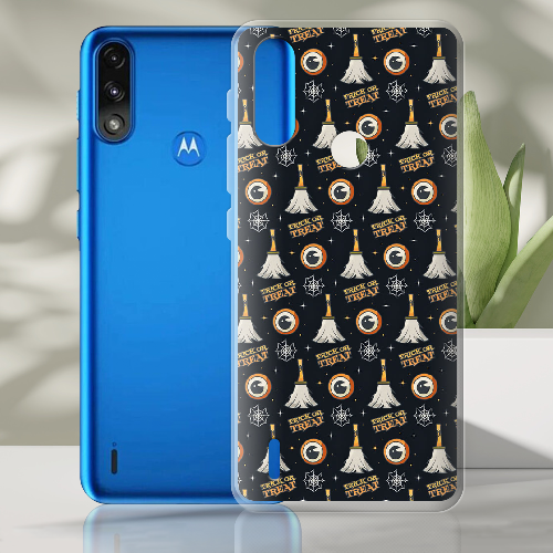 Чехол BoxFace Motorola E7 Power Чудеса Хэллоуина