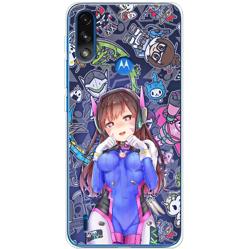 Чехол BoxFace Motorola E7 Power Overwatch D.VA