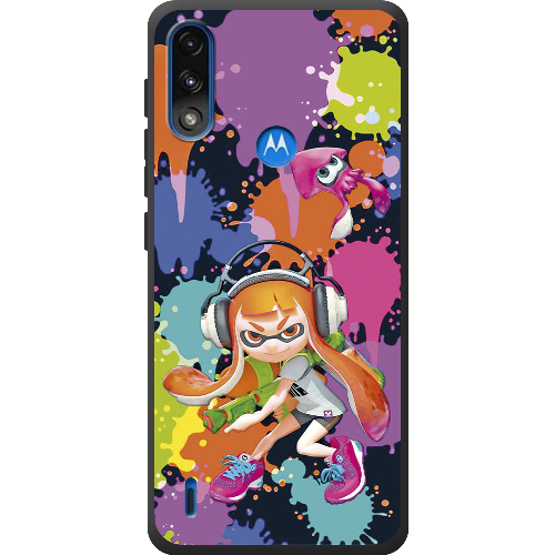 Чехол BoxFace Motorola E7 Power Splatoon Inklings