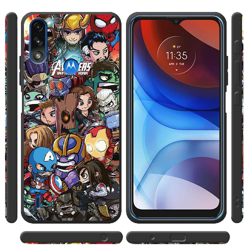 Чехол BoxFace Motorola E7 Power Avengers Infinity War