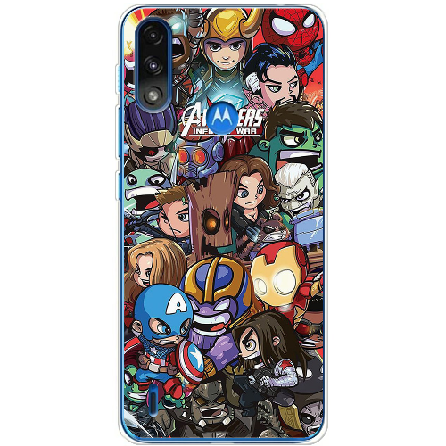 Чехол BoxFace Motorola E7 Power Avengers Infinity War