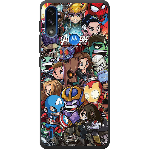 Чехол BoxFace Motorola E7 Power Avengers Infinity War