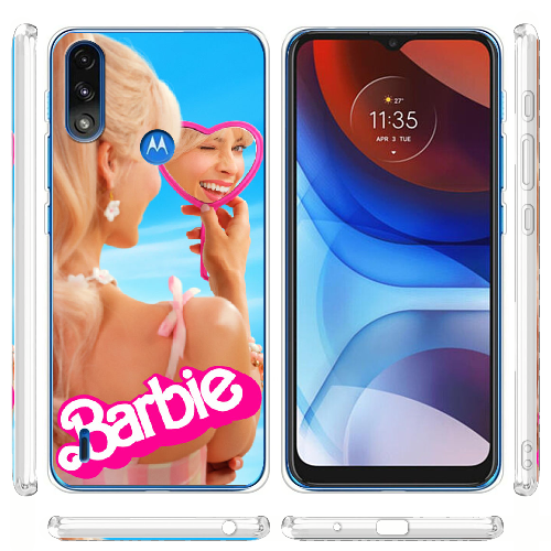 Чехол BoxFace Motorola E7 Power Barbie 2023