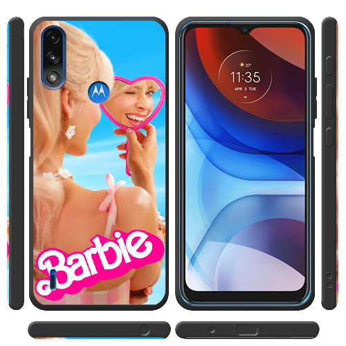 Чехол BoxFace Motorola E7 Power Barbie 2023