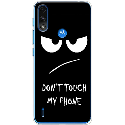 Чехол BoxFace Motorola E7 Power Don't Touch my Phone