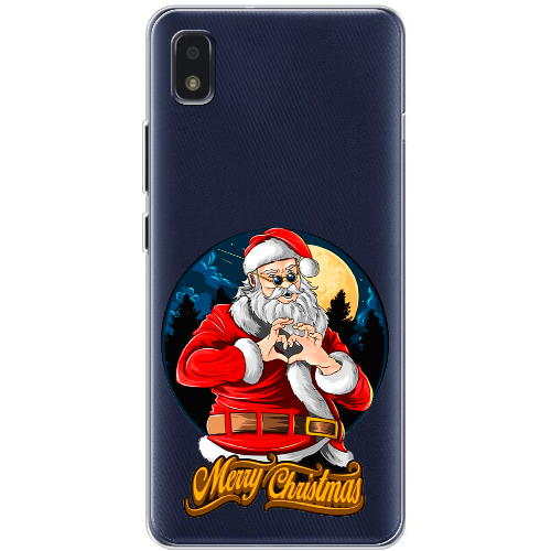 Чехол BoxFace ZTE Blade L210 Cool Santa and heart