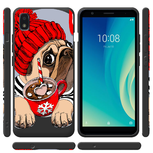 Чехол BoxFace ZTE Blade L210 Winter Puggy