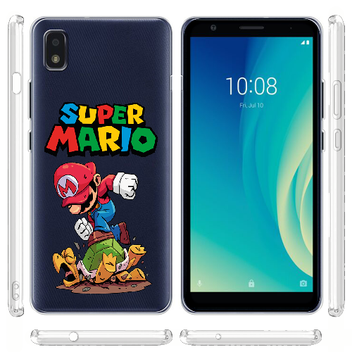 Чехол BoxFace ZTE Blade L210 Super Mario