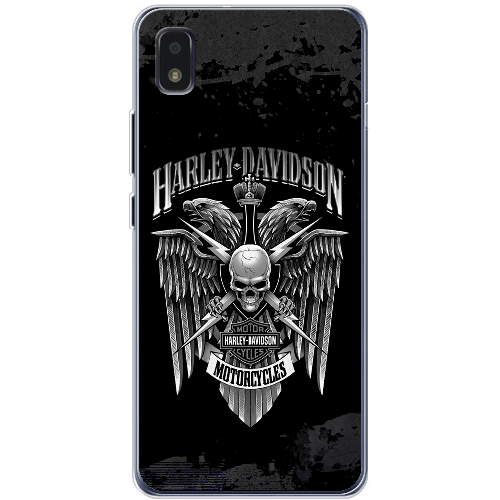 Чехол BoxFace ZTE Blade L210 Harley Davidson skull and eagles