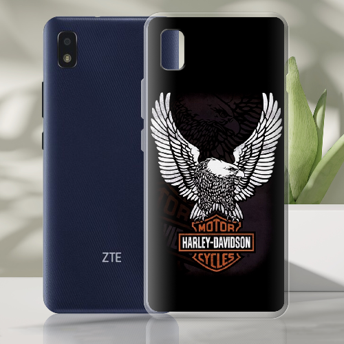 Чехол BoxFace ZTE Blade L210 Harley Davidson and eagle