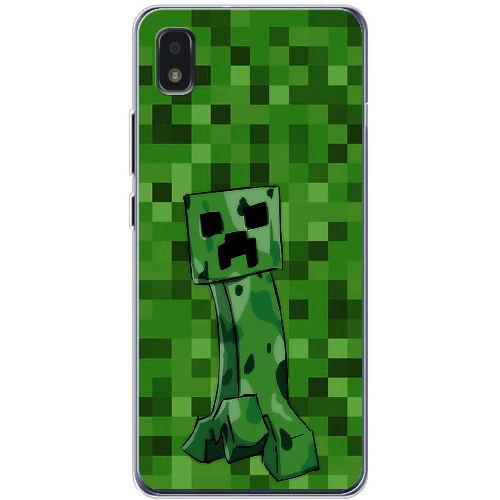 Чехол BoxFace ZTE Blade L210 Minecraft Creeper