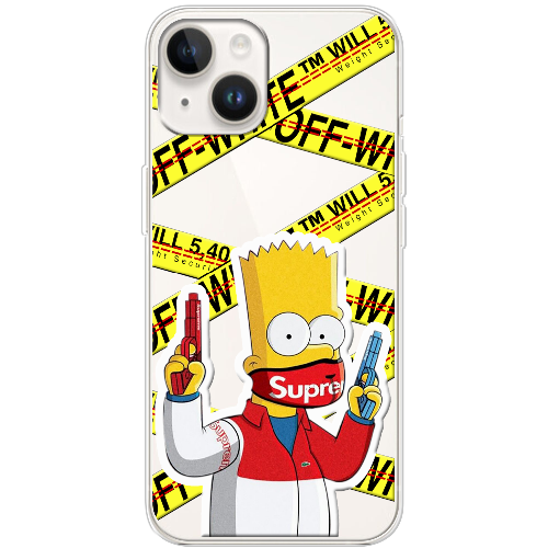 Чехол BoxFace iPhone 14 White Bart