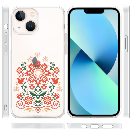 Чехол BoxFace iPhone 14 Ukrainian Ornament