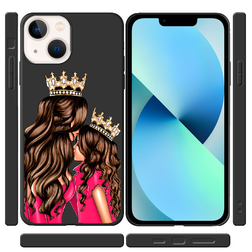 Чехол BoxFace iPhone 14 Queen and Princess
