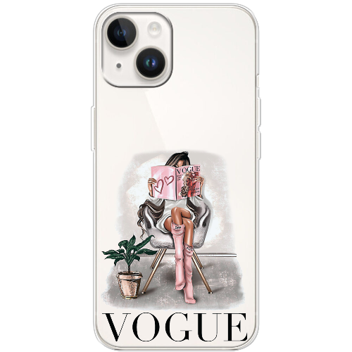 Чехол BoxFace iPhone 14 Модель из VOGUE