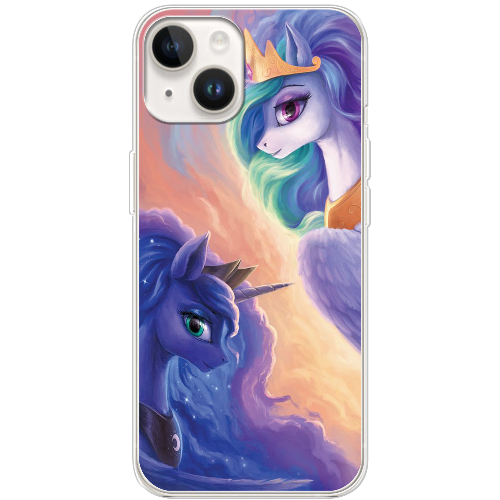 Чехол BoxFace iPhone 14 My Little Pony Rarity Princess Luna