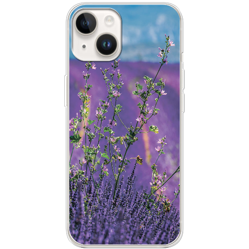 Чехол BoxFace iPhone 14 Lavender Field