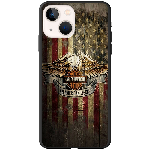 Чехол BoxFace iPhone 14 Harley Davidson An American Legend