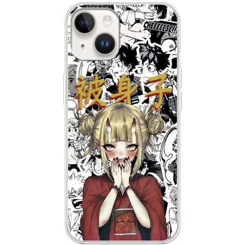 Чехол BoxFace iPhone 14 Himiko Toga - My Hero Academia