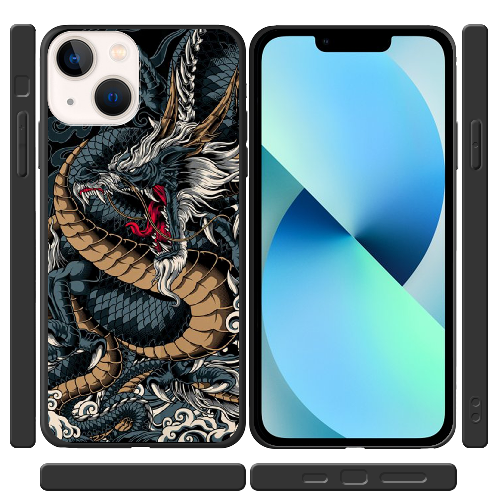 Чехол BoxFace iPhone 14 Dragon Ryujin