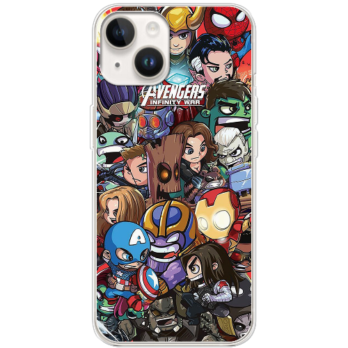 Чехол BoxFace iPhone 14 Avengers Infinity War