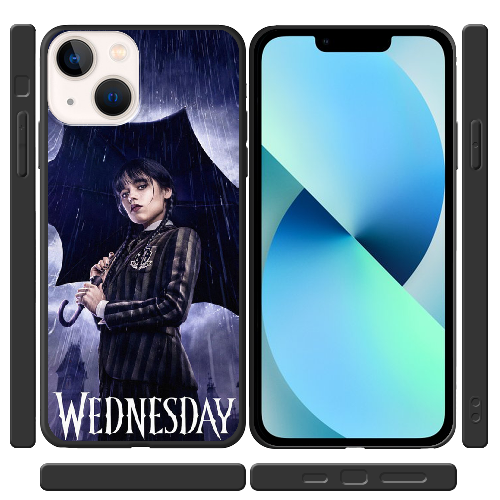 Чехол BoxFace iPhone 14 Wednesday Addams