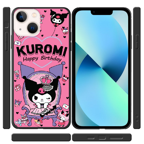 Чехол BoxFace iPhone 14 День народження Kuromi