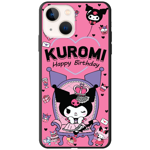 Чехол BoxFace iPhone 14 День народження Kuromi