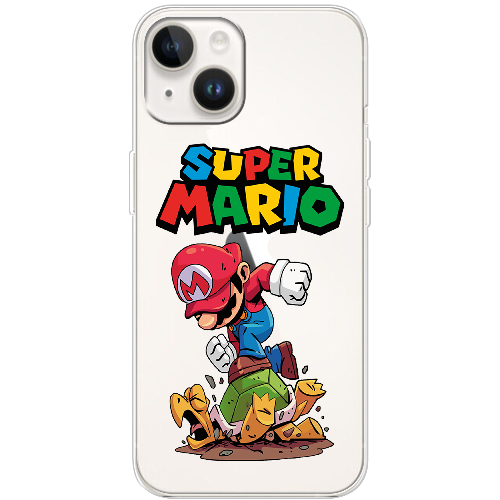 Чехол BoxFace iPhone 14 Plus Super Mario