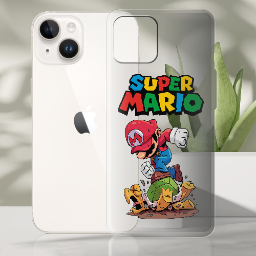 Чехол BoxFace iPhone 14 Plus Super Mario