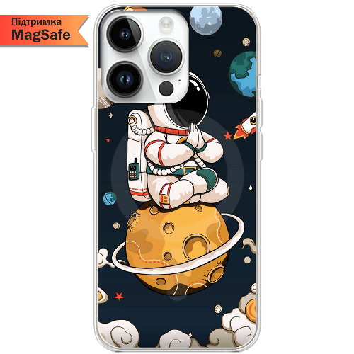 Чехол BoxFace iPhone 14 Pro Astronaut