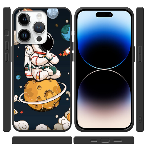Чехол BoxFace iPhone 14 Pro Astronaut