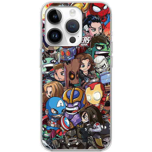 Чехол BoxFace iPhone 14 Pro Avengers Infinity War