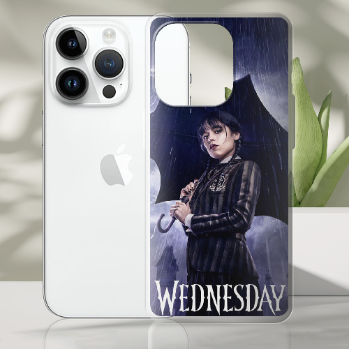 Чехол BoxFace iPhone 14 Pro Wednesday Addams